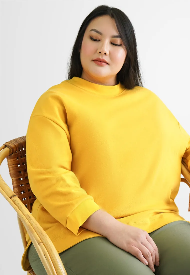 Olin Oversized 3/4 Dolman Sleeves Jumper Tee