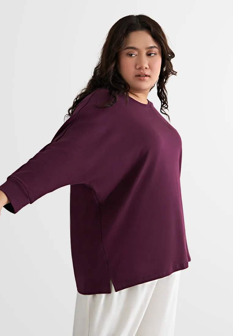 Olivia Oversized 3/4 Sleeves Jumper