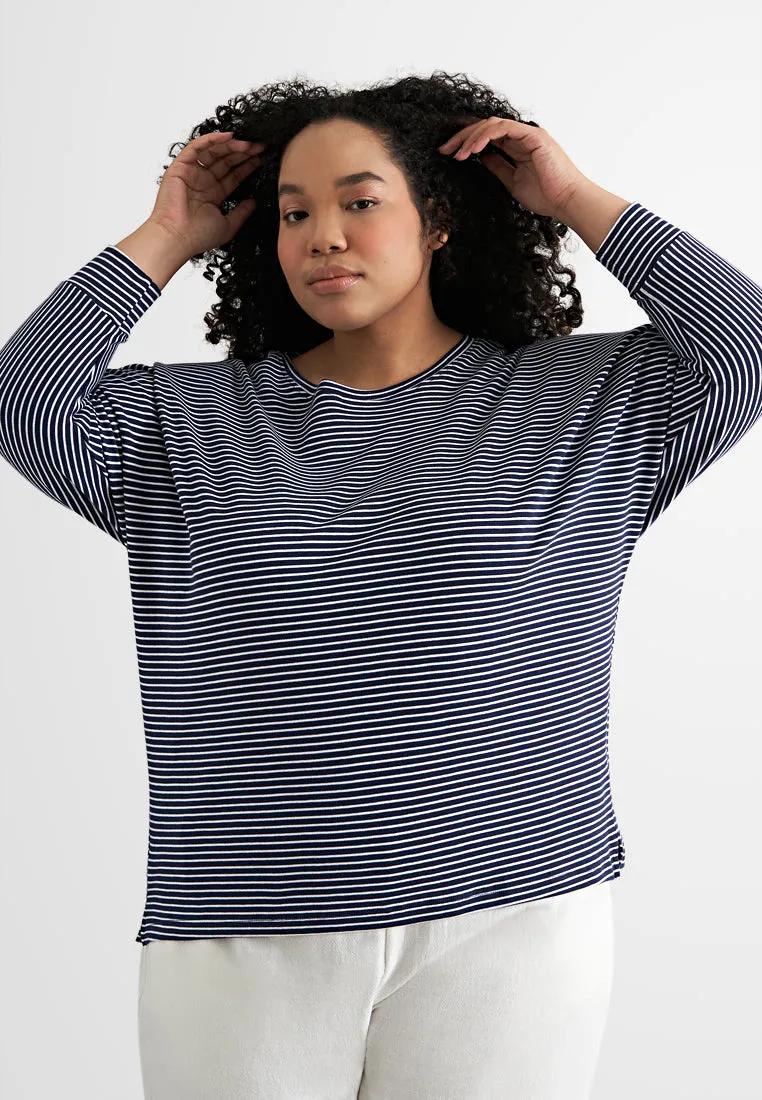 Olivia Oversized 3/4 Sleeves Jumper