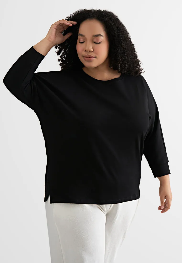 Olivia Oversized 3/4 Sleeves Jumper