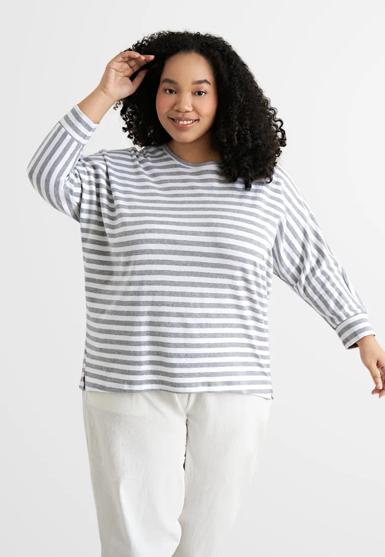 Olivia Oversized 3/4 Sleeves Jumper