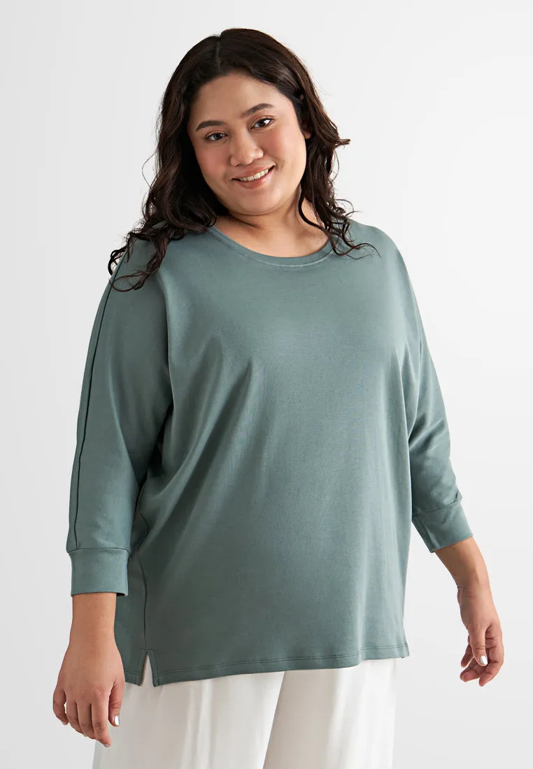 Olivia Oversized 3/4 Sleeves Jumper