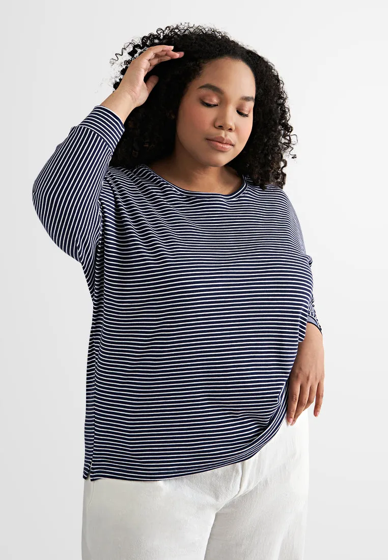 Olivia Oversized 3/4 Sleeves Jumper