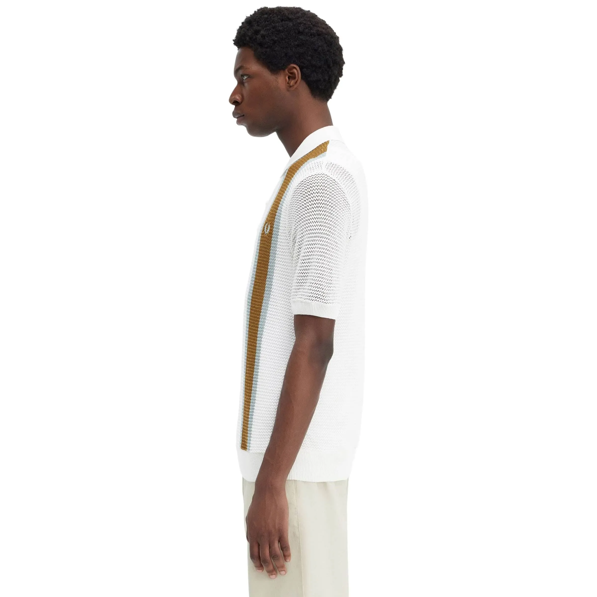 OPEN KNIT SHIRT