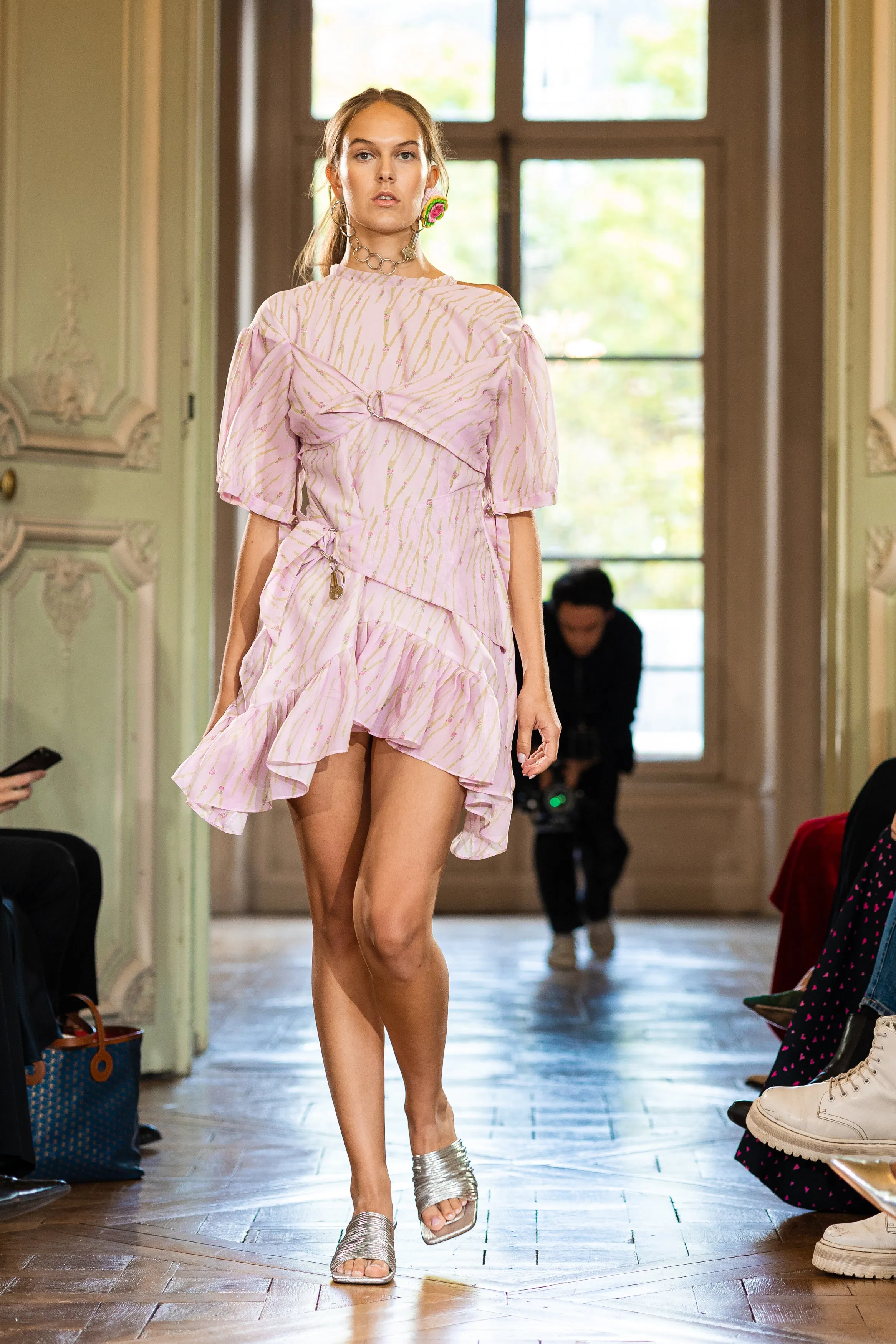 PINK ZEBRA DRESS