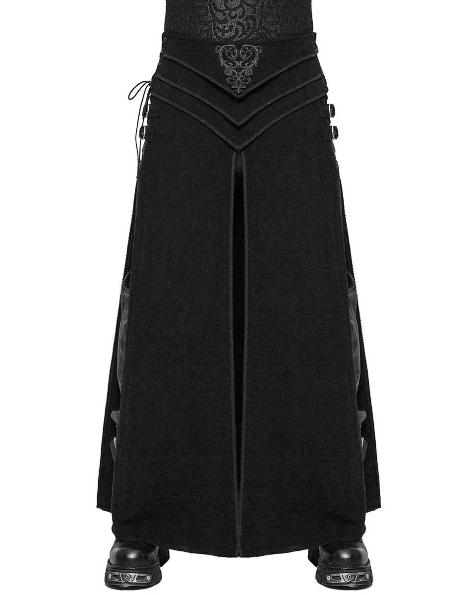 Punk Rave Acheronia Mens Skirt