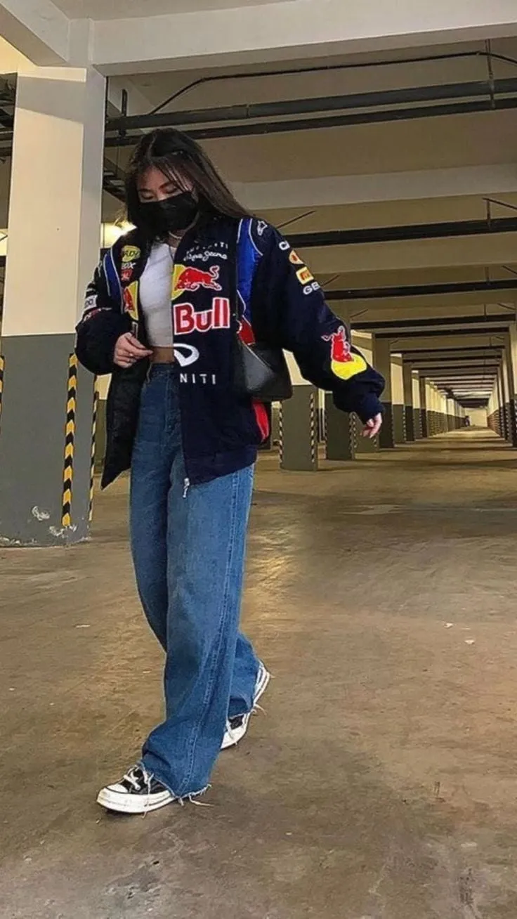 Redbull Vintage racing jacket For Women - limited edition