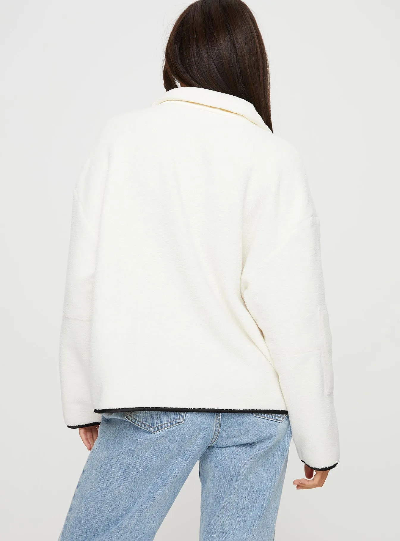 Samuel Polar Fleece Sweater Cream