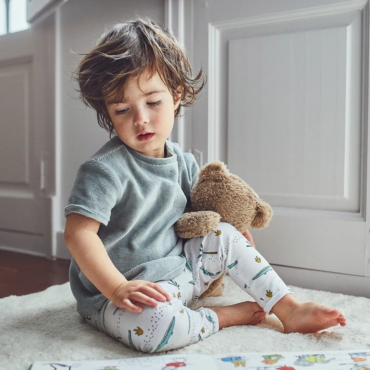 Sewing patterns book for babies "AT HOME" Paper book