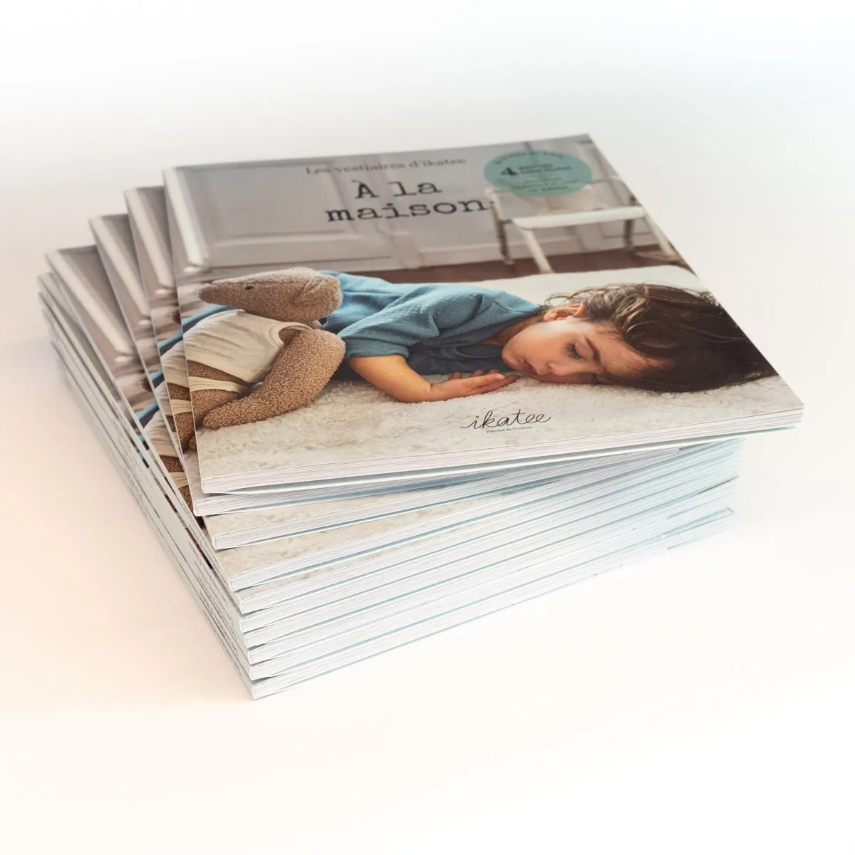 Sewing patterns book for babies "AT HOME" Paper book