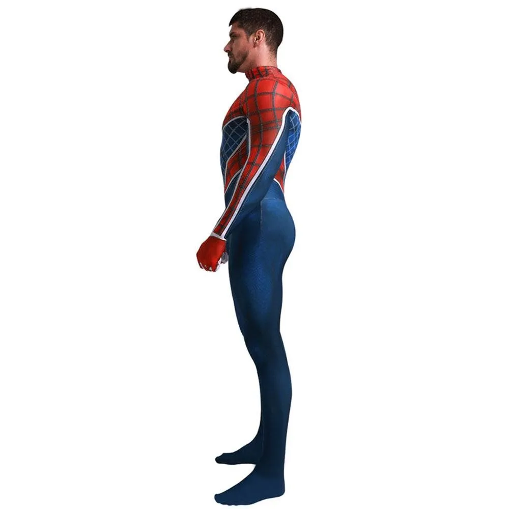 Spider-Man Punk Hobart Brown Cosplay Costume Jumpsuit Across the Spider-Verse Edition