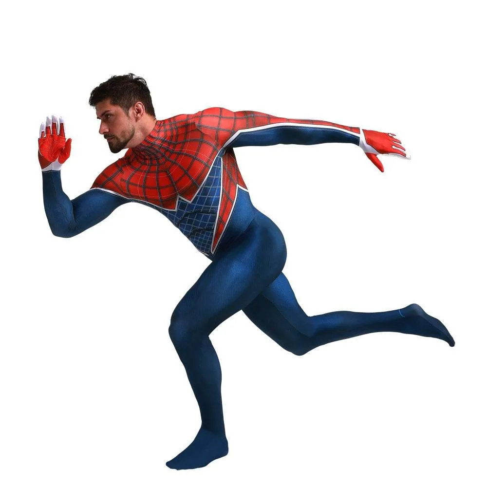 Spider-Man Punk Hobart Brown Cosplay Costume Jumpsuit Across the Spider-Verse Edition