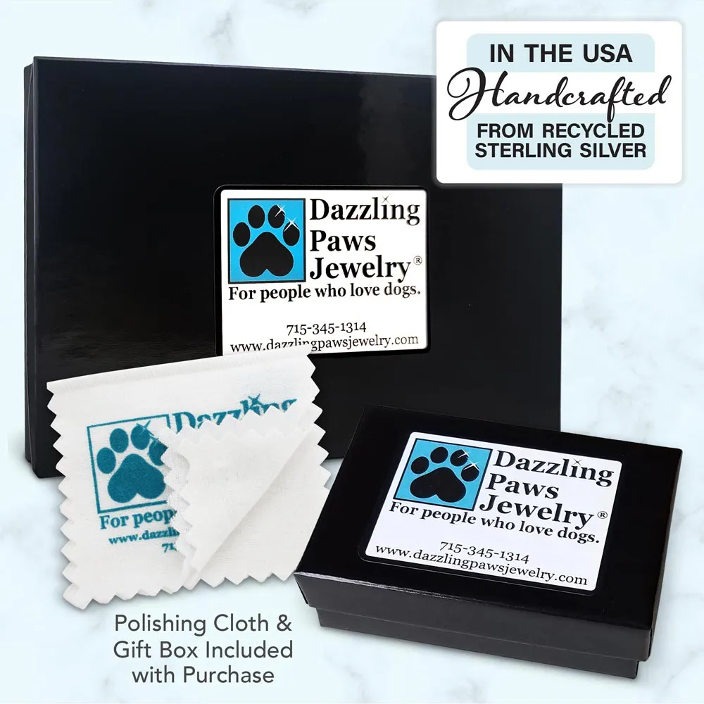 Sterling Silver Chesapeake Bay Retriever Earrings