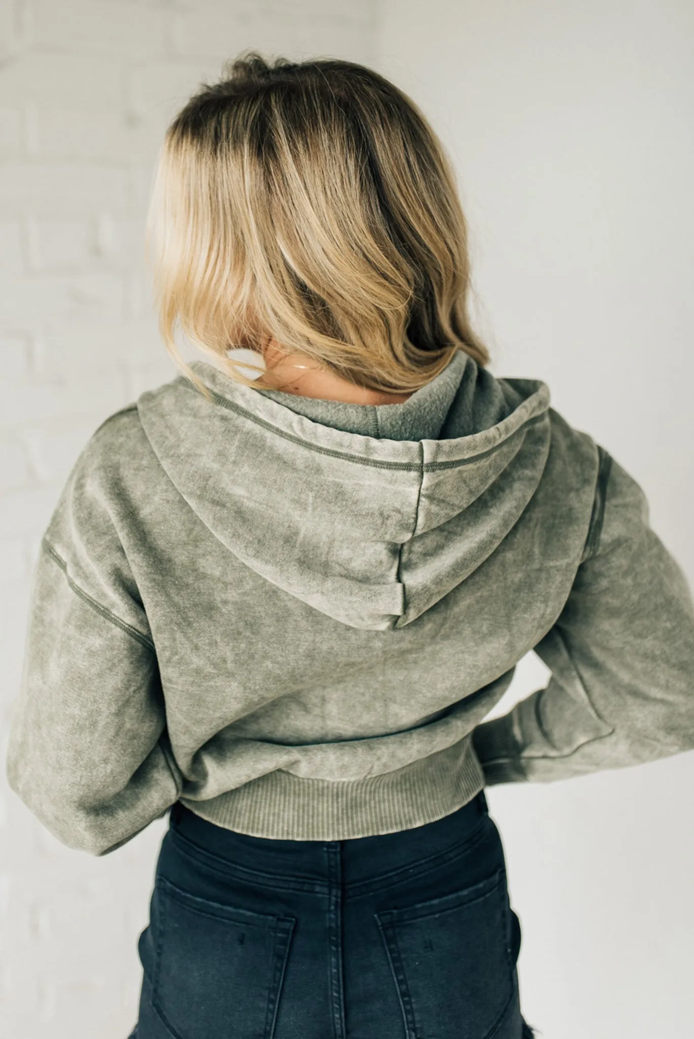 Tabbi Mineral Wash Zip Jacket