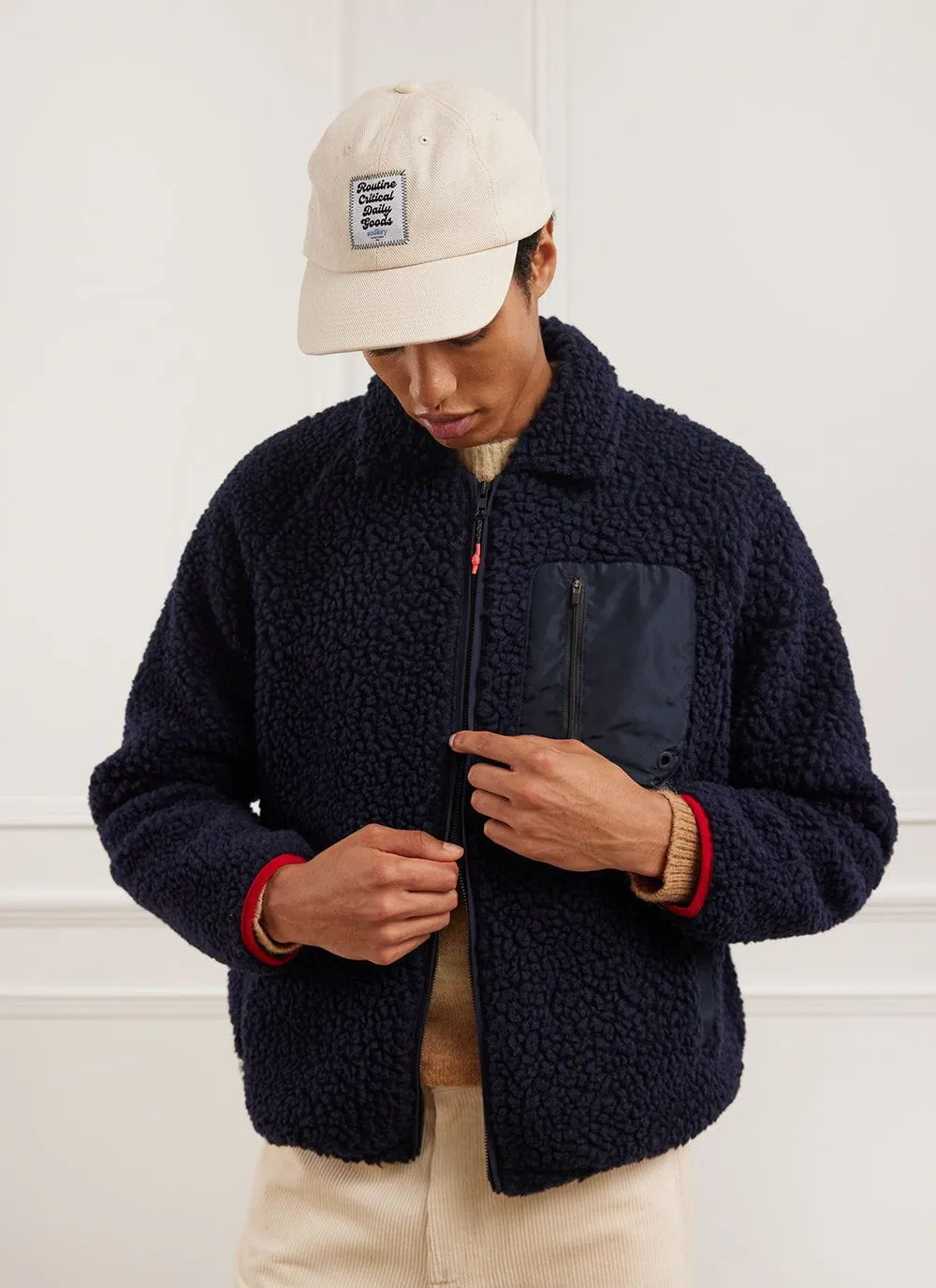 The Circle Fleece | Percival x High Performance | Navy