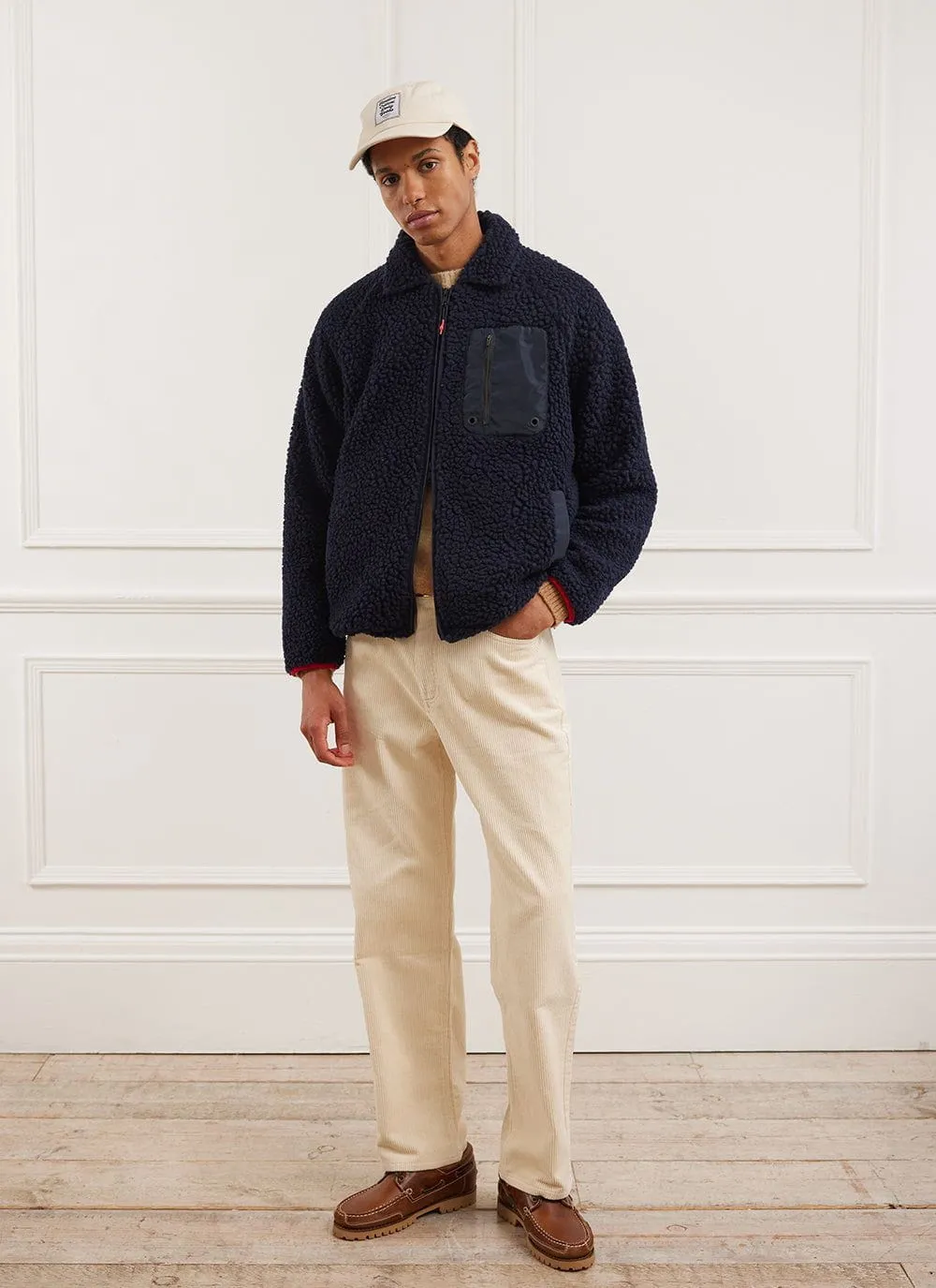 The Circle Fleece | Percival x High Performance | Navy