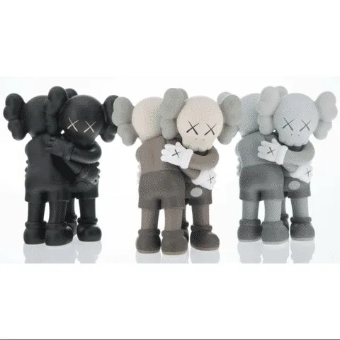 Together Grey Companion Art Toy by Kaws- Brian Donnelly