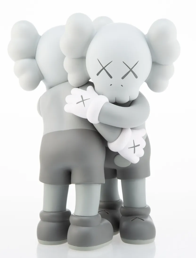 Together Grey Companion Art Toy by Kaws- Brian Donnelly
