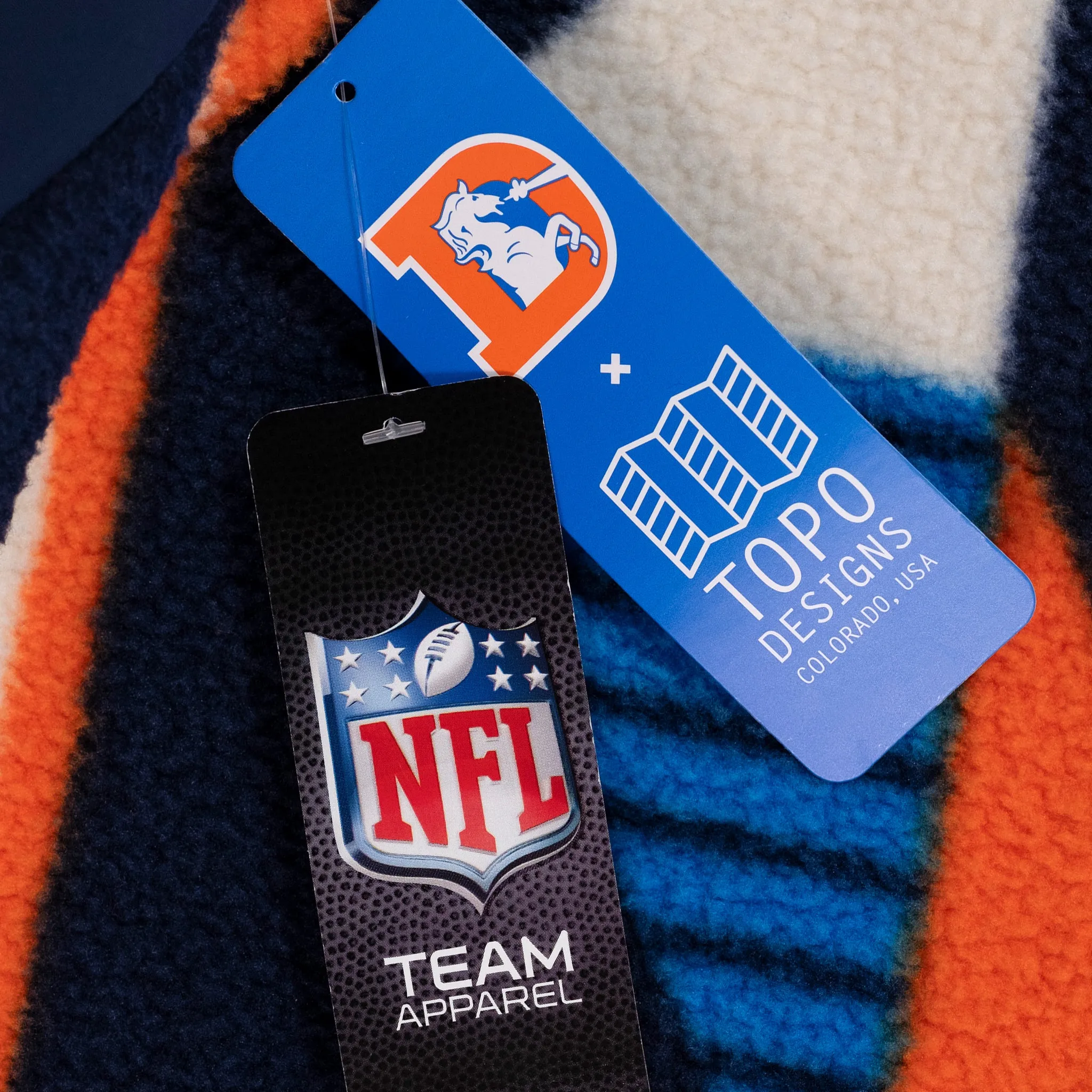 Topo Designs x Denver Broncos Summit Rise Full Zip Jacket