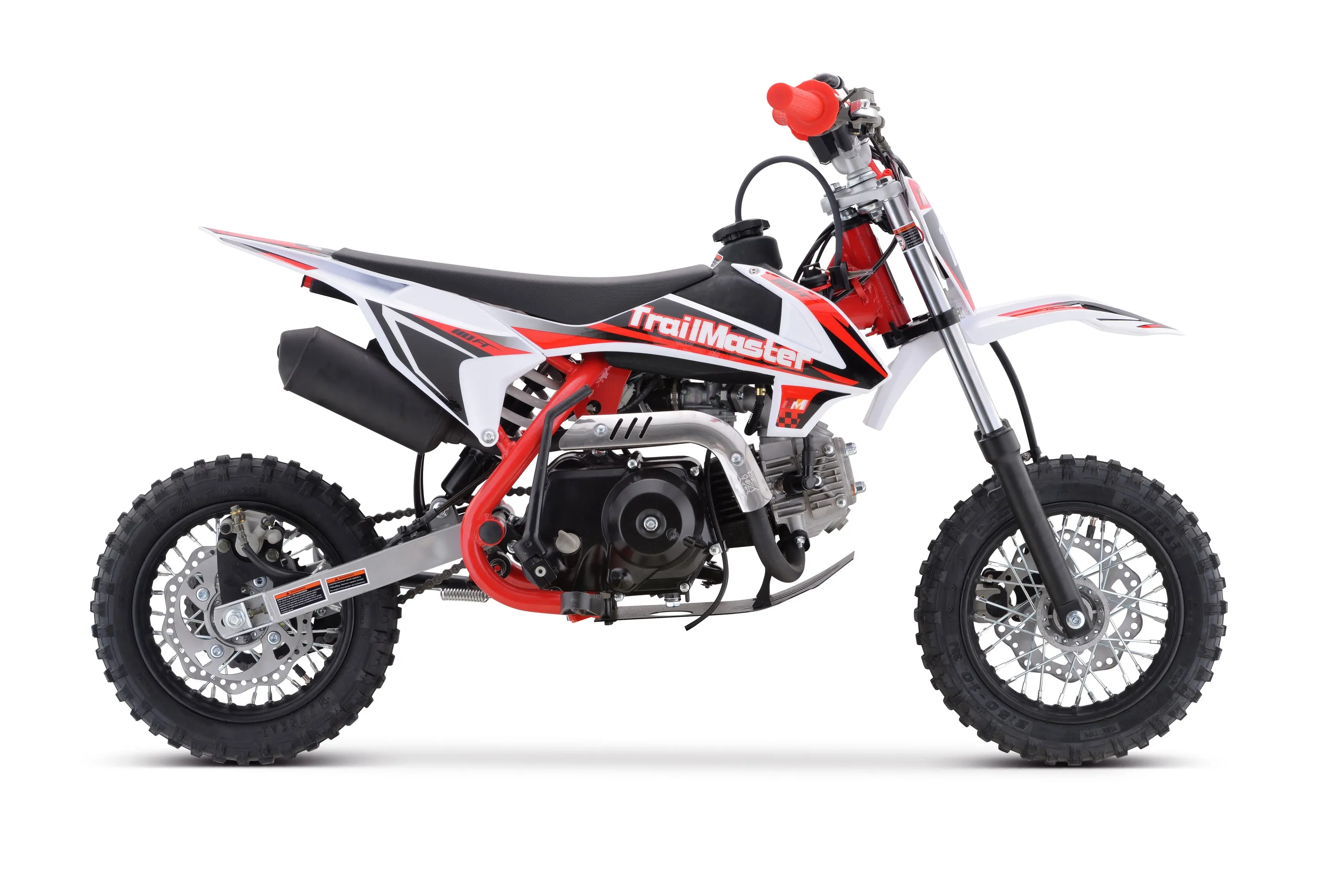 Trailmaster TM10 Dirt Bike,Kick start, Semi Automatic 4 speed , 24.41 inch seat height , 10 inch rims