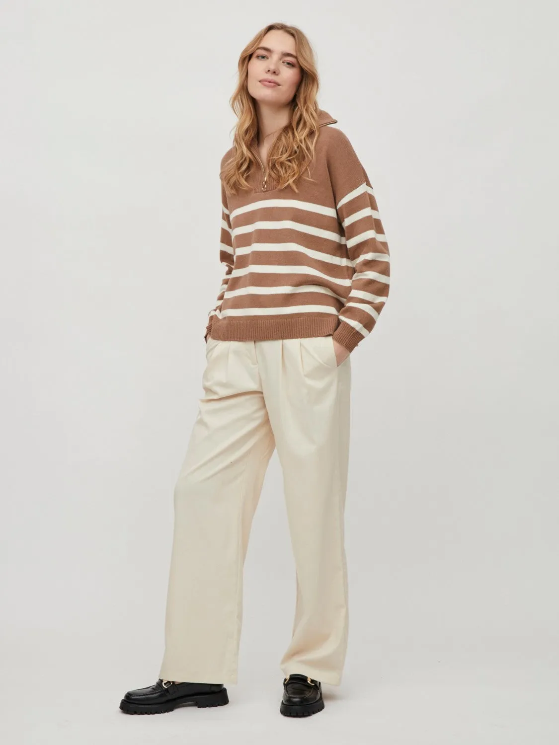 Visuza Knit Jumper (Brown)