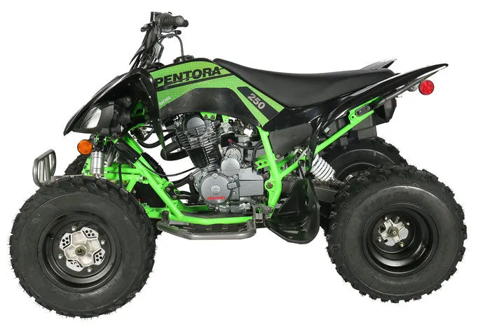 Vitacci Pentora Ultra Sport 250cc ATV - Manual 4-Speed, Air-Cooled, Adult Size, Suitable for Ages 16 