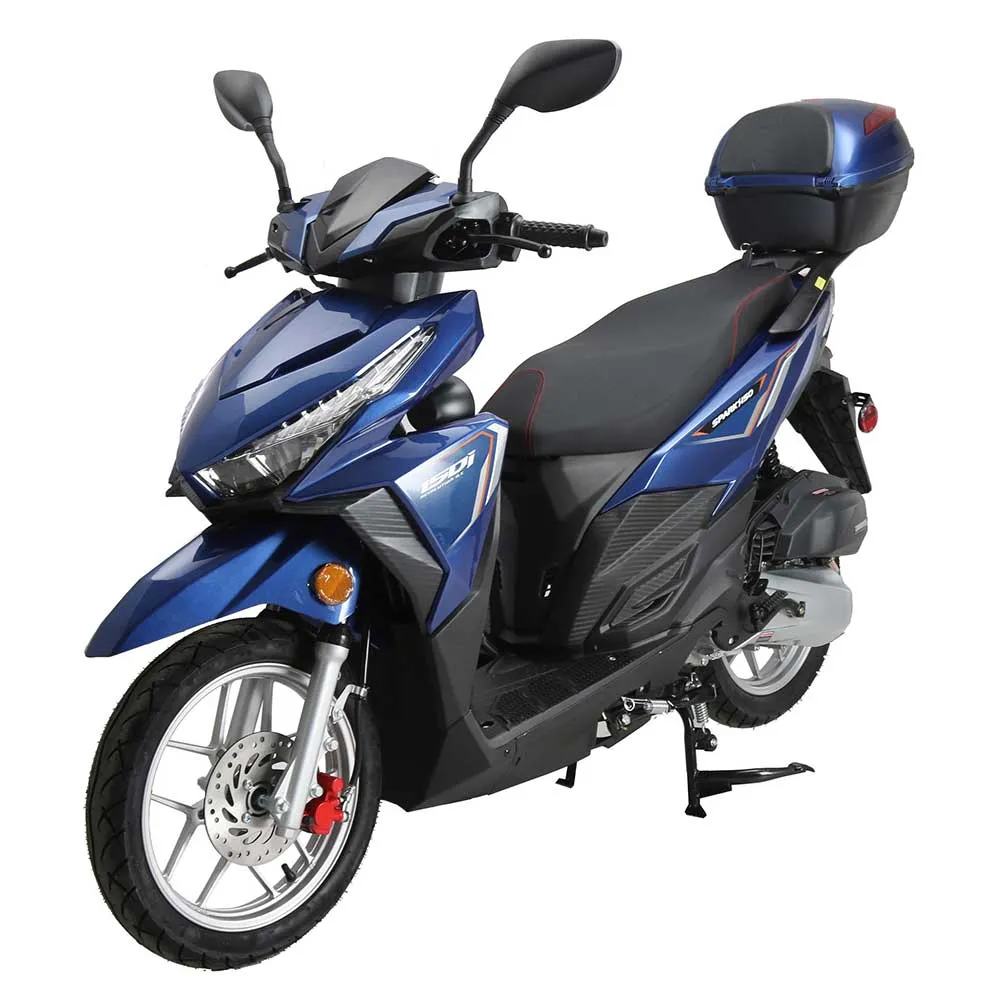 Vitacci Spark 150 Automatic Scooter, Custom Rims, Disk Brakes, LED Headlights, CA Legal