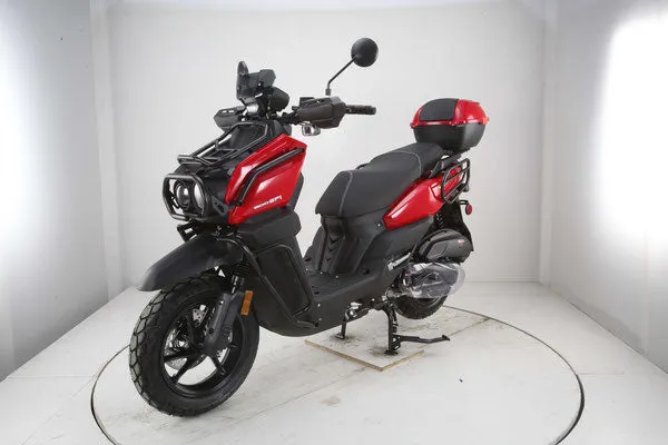 Vitacci Tank 200 EFI.  Fuel Injected 168cc, Automatic Trans, Color Matched Trunk. Brush Guards, 331 LB Capacity, CA Legal