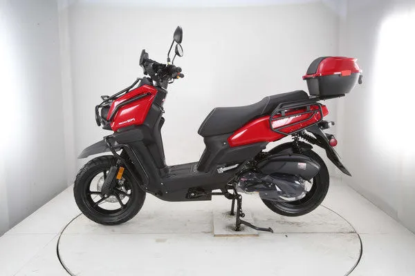 Vitacci Tank 200 EFI.  Fuel Injected 168cc, Automatic Trans, Color Matched Trunk. Brush Guards, 331 LB Capacity, CA Legal