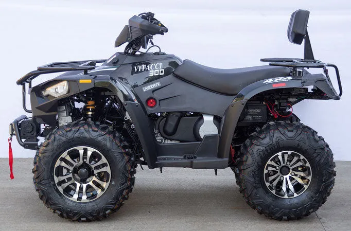 Vitacci Terminator 300 EFI 4x4 ATV-Quad, McPherson Strut Suspension, 4 Wheel Drive, CA Legal