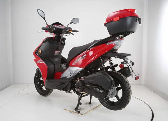 Vitacci Zoom 150cc Scooter, Automatic Trans, 29 inch seat height, 12 inch rims, USB Connection, 4 Stroke, Air Cooled, CVT automatic, CA Legal