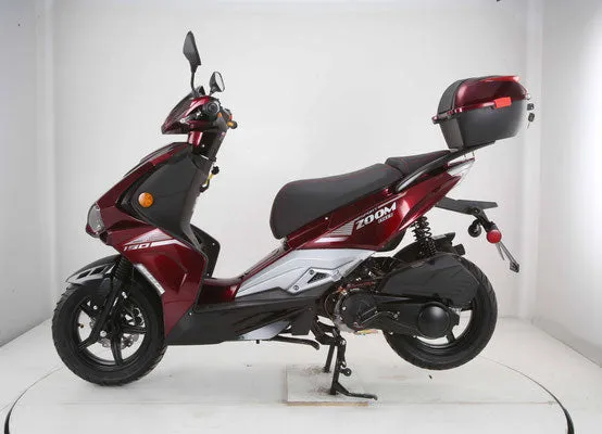 Vitacci Zoom 150cc Scooter, Automatic Trans, 29 inch seat height, 12 inch rims, USB Connection, 4 Stroke, Air Cooled, CVT automatic, CA Legal