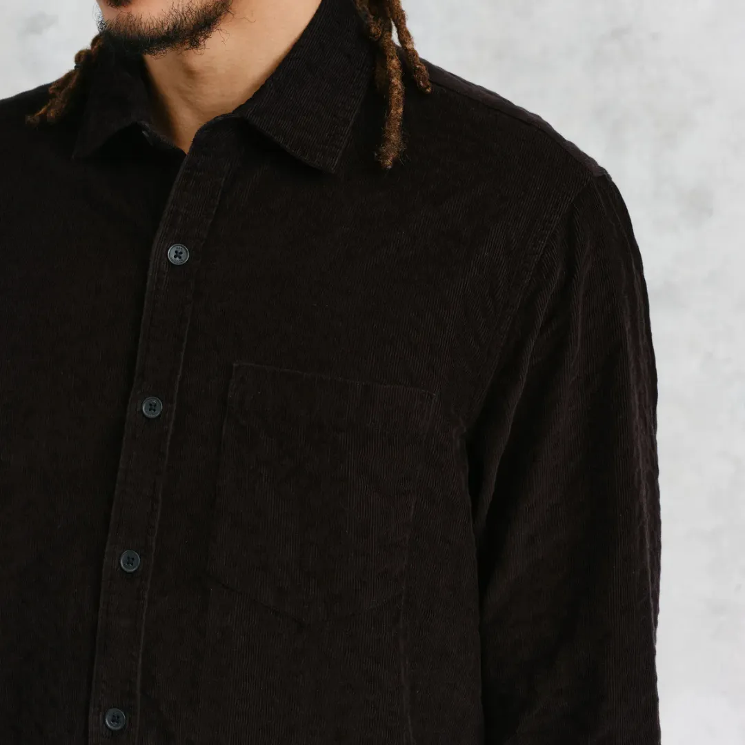 Wax London : Shelly Shirt in Seersucker Cord