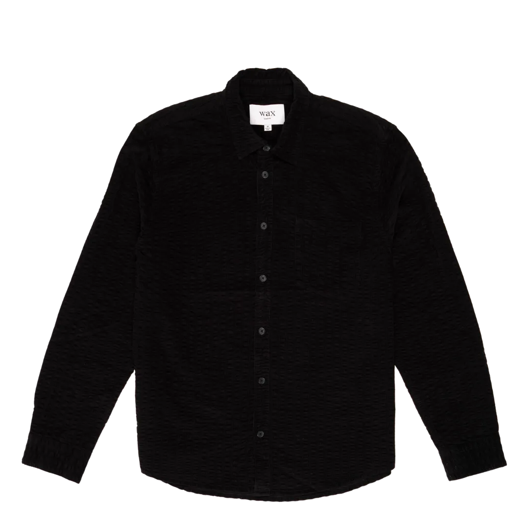 Wax London : Shelly Shirt in Seersucker Cord
