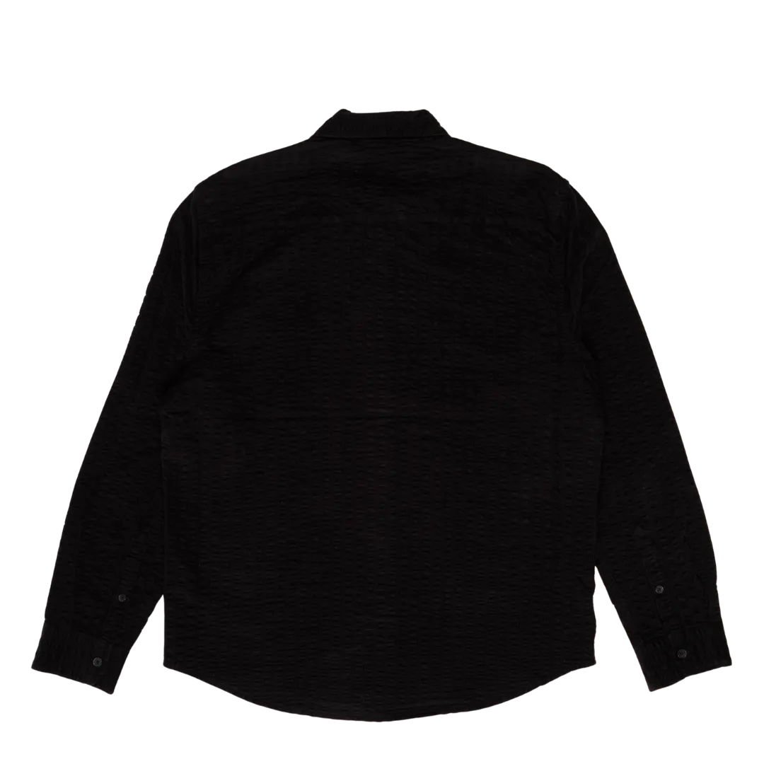 Wax London : Shelly Shirt in Seersucker Cord
