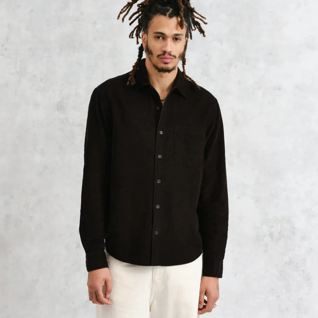Wax London : Shelly Shirt in Seersucker Cord