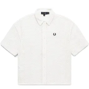 WOMEN'S OPEN-KNIT SHIRT