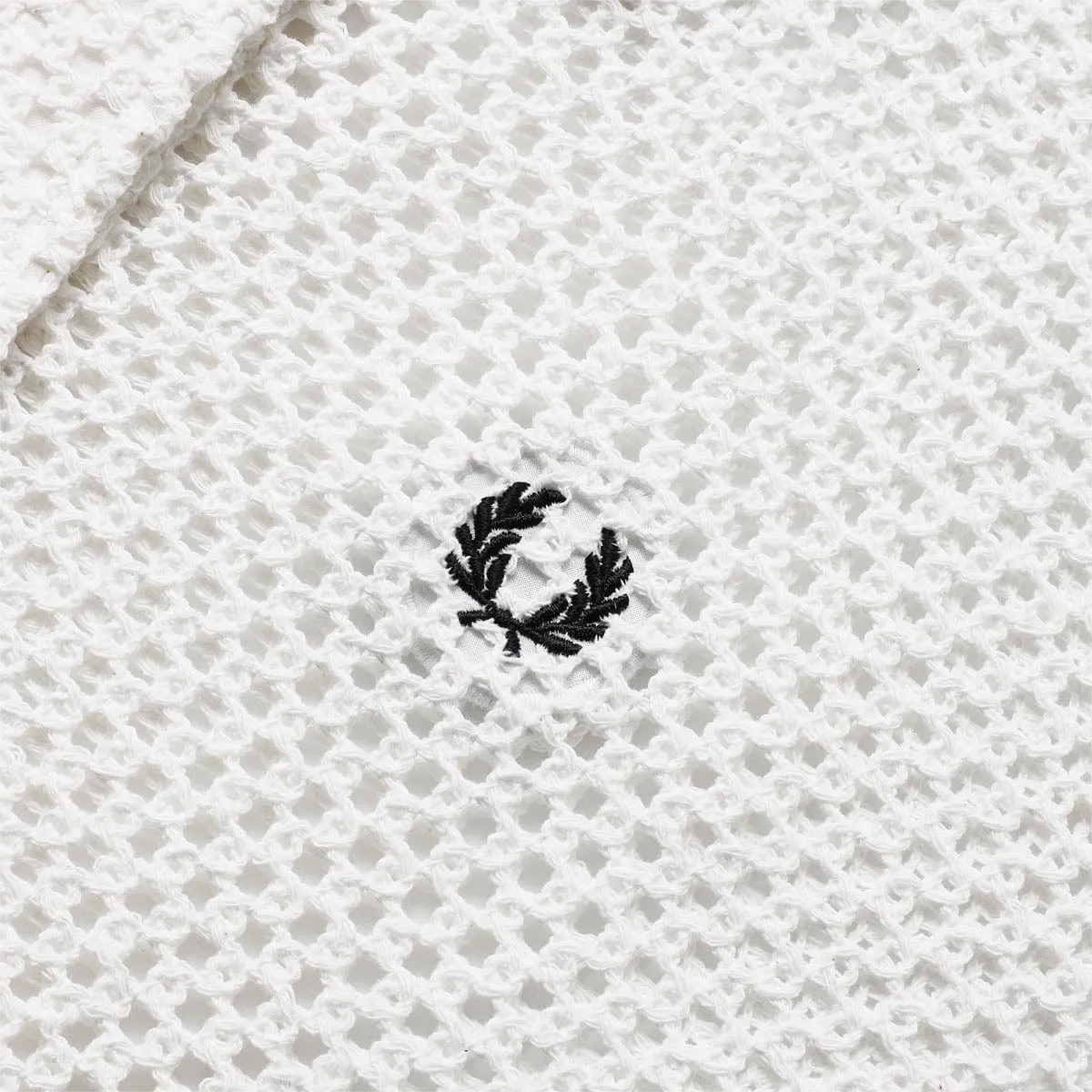 WOMEN'S OPEN-KNIT SHIRT