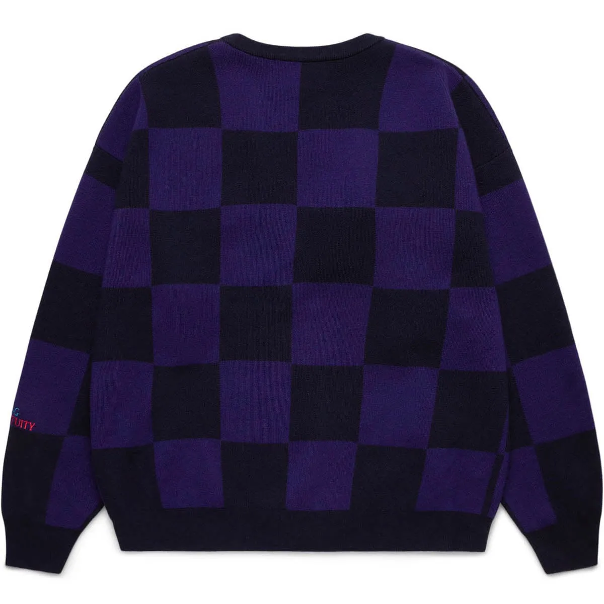X RAF SIMONS CHECKERBOARD CARDIGAN